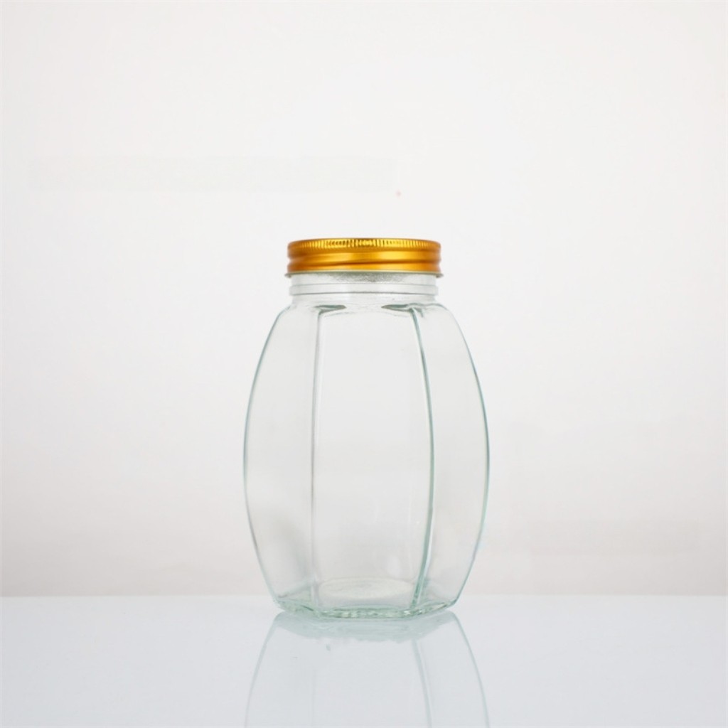 Honey hexagonal bottle730ml/24.69oz